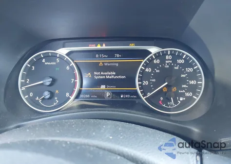 2022 Nissan Sentra Sr Xtronic Cvt из США, поврежденный, VIN 3N1AB8DV6NY209603